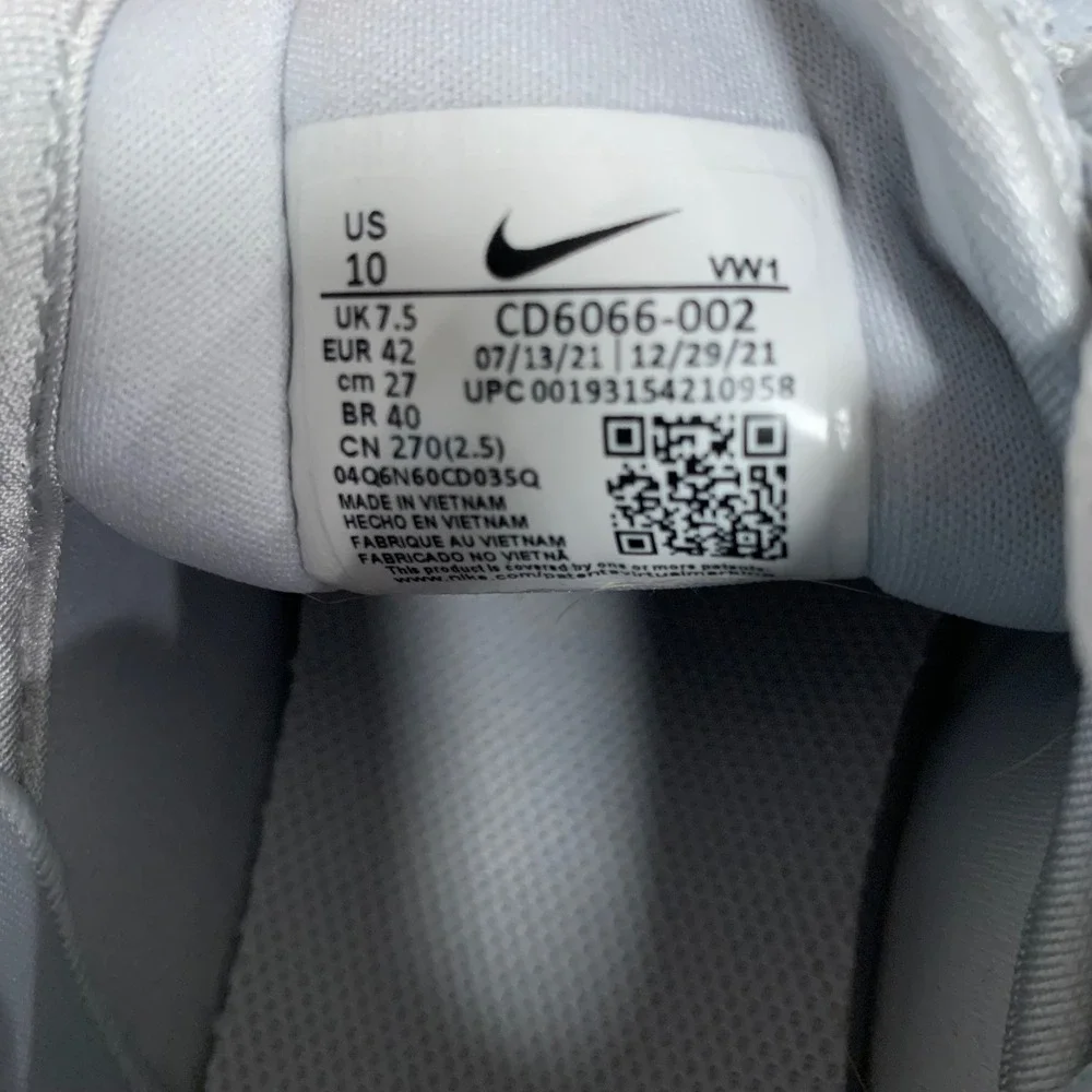 Nike Roshe G Golf Shoes Women's Size 10 Pure Platinum White CD6066-002
